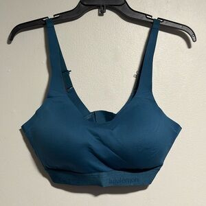 lululemon Teal Wireless Support Bralette